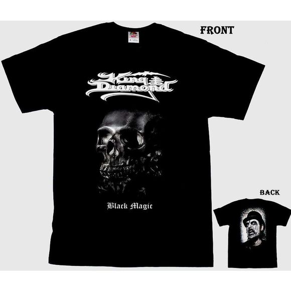 King Diamond Black Magic Tshirt 2 Sided - Picture 1 of 4